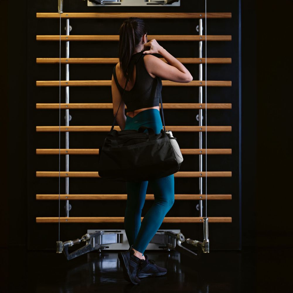 Picture of São Paulo M Gym Bag 25L rPET ripstop. Reflective strips