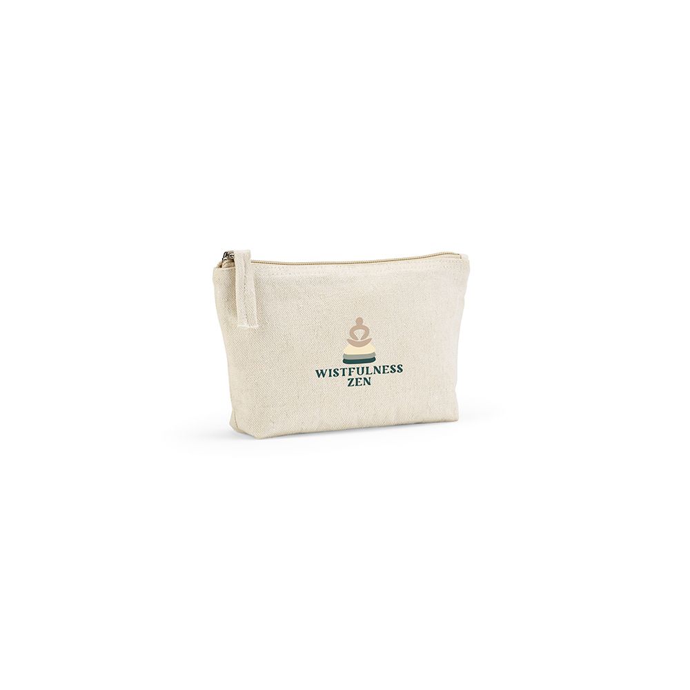 Picture of Cairo S. Toiletry Bag 1.1L 320 gsm rCotton with zipper