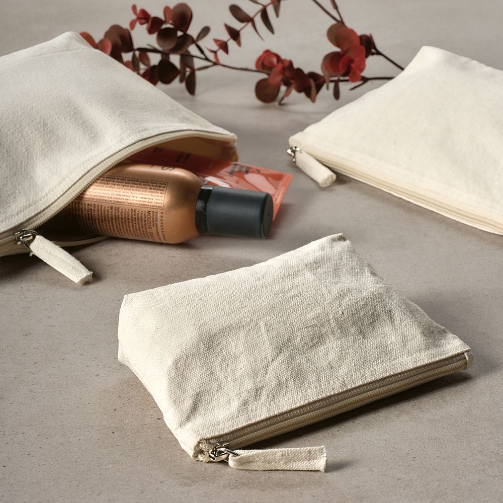 Picture of Cairo L. Toiletry Bag 3.9L 320 gsm rCotton with zipper