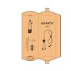 Picture of Asimov 5-in-1 Cable Bamboo and rPET. Backlit logo