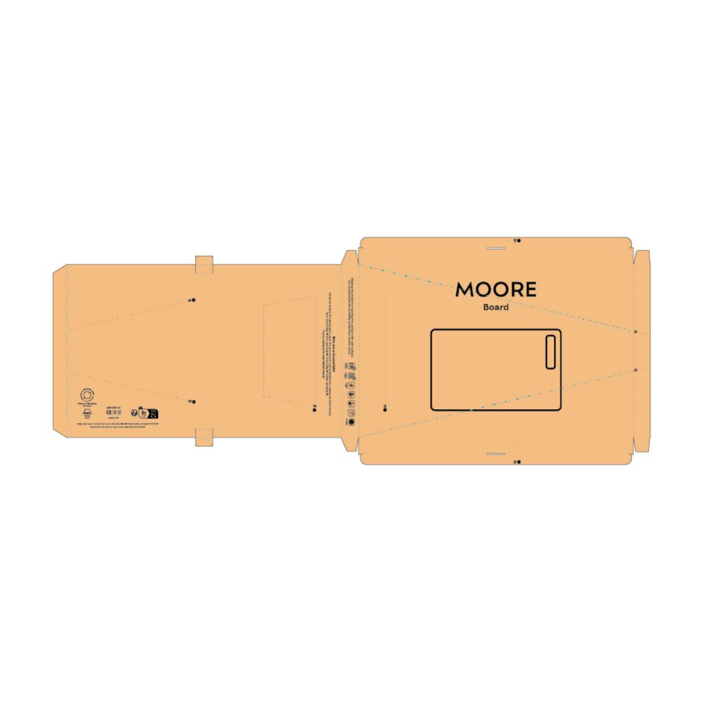 Picture of Moore Board Oak with Built-in Handle