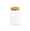 Picture of Magritte 1000 Canister Borosilicate Glass 1015ml. Cork lid
