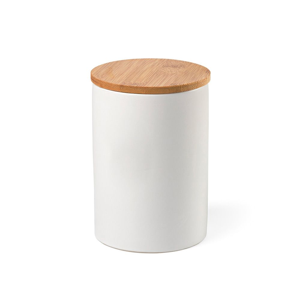 Picture of Munch 1000 Canister Ceramic 980ml. Bamboo lid