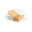 Picture of Kahlo Coasters Marble and Bamboo. Set of 4