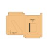 Picture of Orwell A4 Folder rPU. 64 FSC sheet notepad and zipper closure
