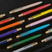 Picture of Tolkien Pen rAluminium, Bamboo and rPET. Blue 2km Dokumental® ink