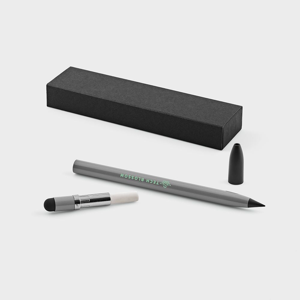 Picture of Voltaire Pen Inkless Pen rAluminium with graphite tip and cap