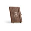 Picture of Steinbeck A5 Notebook Woodgrain cover. 70gsm FSC 196 pages