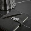 Picture of Melville A5 Notebook rPET. Metal lock and 70gsm FSC 192 pages