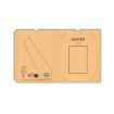 Picture of Austen A5 Notebook Hemp cover. 80gsm recycled 196 pages