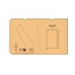 Picture of Hugo A5 Notebook rMilk Cartons cover. 70gsm recycled 160 pages