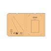 Picture of Lewis A5 Notebook Corn Husk cover. 80gsm recycled 196 pages