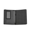 Picture of Orwell A4 Folder rPU. 64 FSC sheet notepad and zipper closure