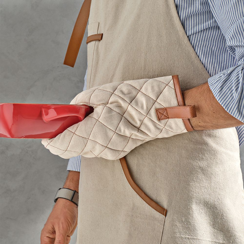 Picture of Goya Apron rCotton 300gsm and rPU details