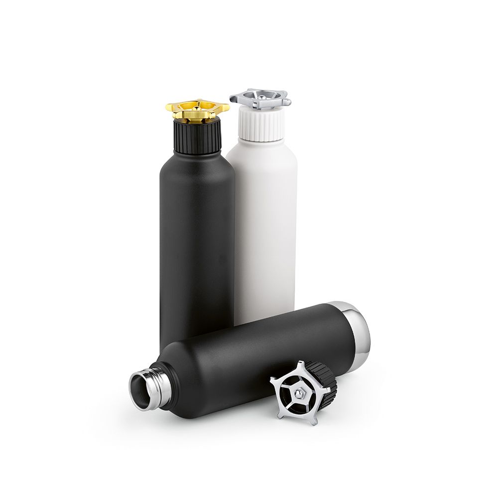 Picture of Spiglo Bottle rSS 780ml. Double wall and Leakproof. Wheel shaped lid