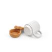 Picture of Ebro Mug Ceramic, Cork lid and base 380ml. Sublimation