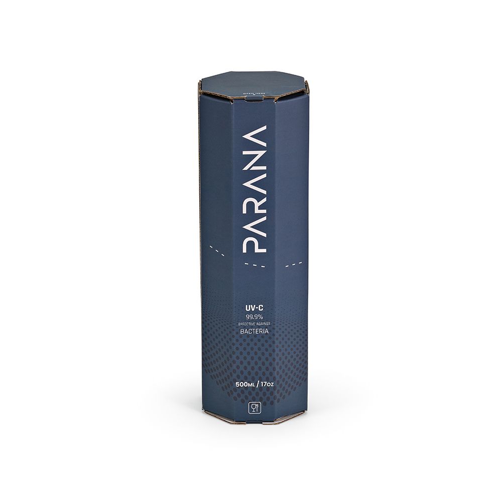 Picture of Parana Bottle rSS 550ml. Double wall and Leakproof. UV sanitizer