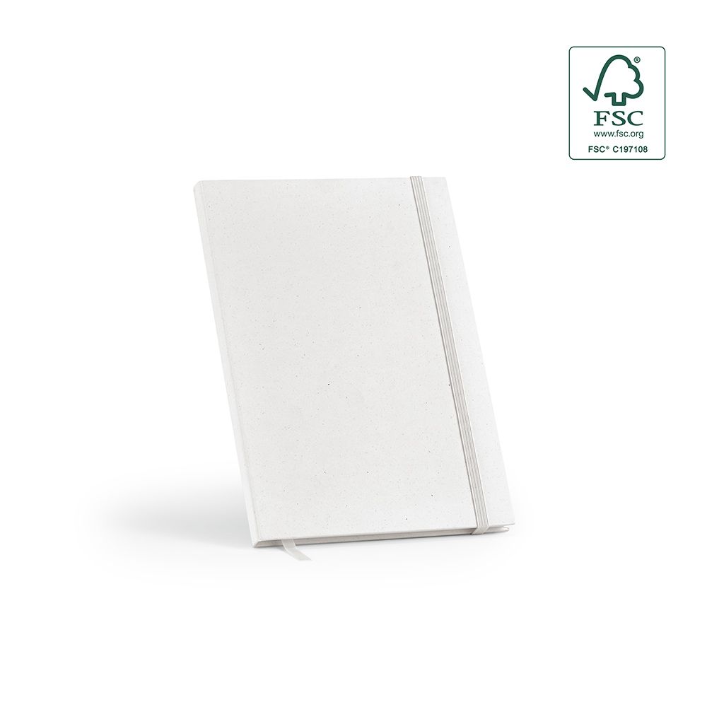 Picture of Hugo A5 Notebook rMilk Cartons cover. 70gsm recycled 160 pages