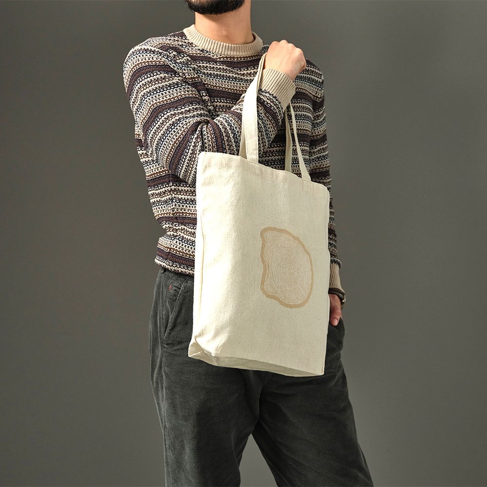 Picture of Annapurna Shopping Bag rCotton 180gsm. 65cm handles and Gusset