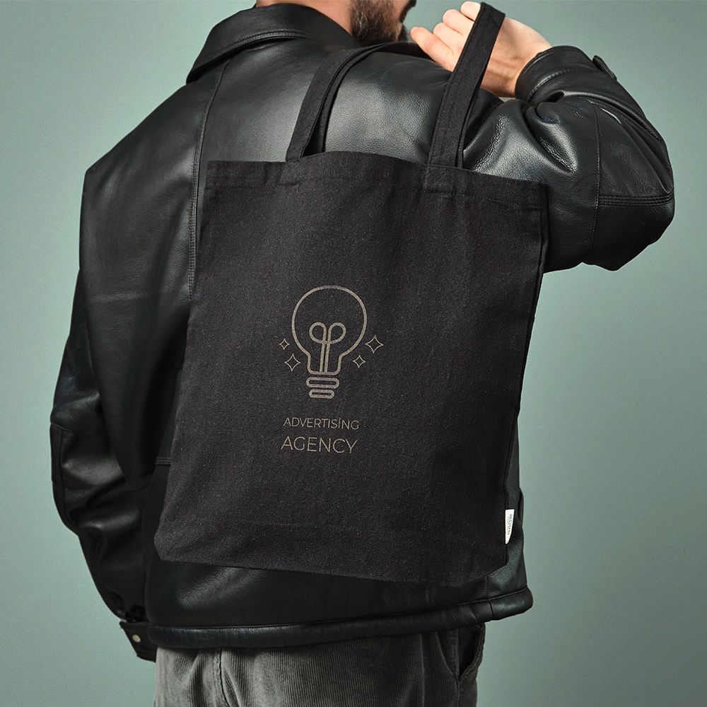 Picture of Elbrus Shopping Bag rCotton 220gsm. 65cm handles and Gusset