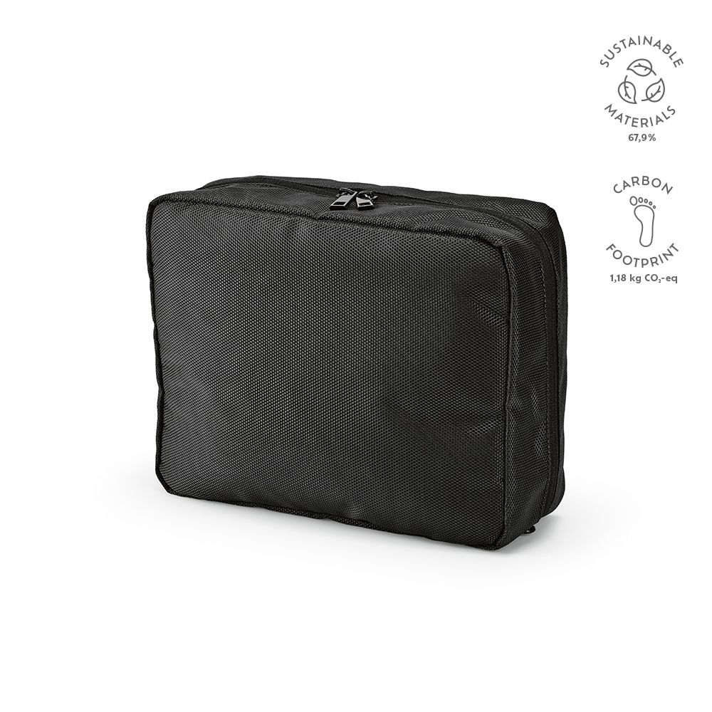 Picture of Venice Toiletry Bag 4.5L rPET and PU coating. Hanging hook