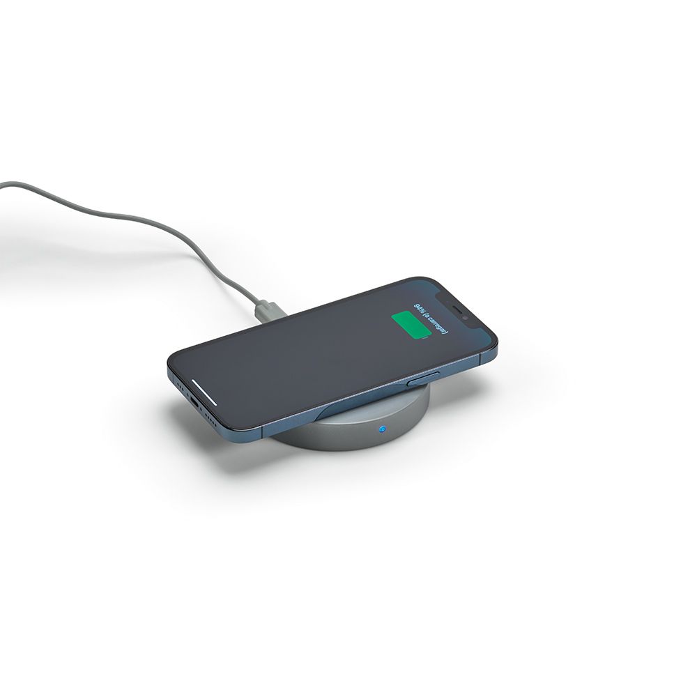 Picture of Lovelace Wireless Charger Limestone. 15W. USB-C Port