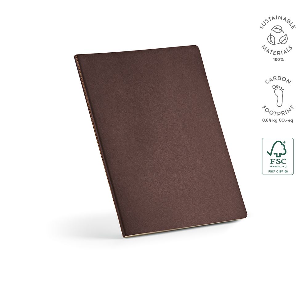 Picture of Bronte A4 Softcover Notebook rCardboard cover. FSC paper
