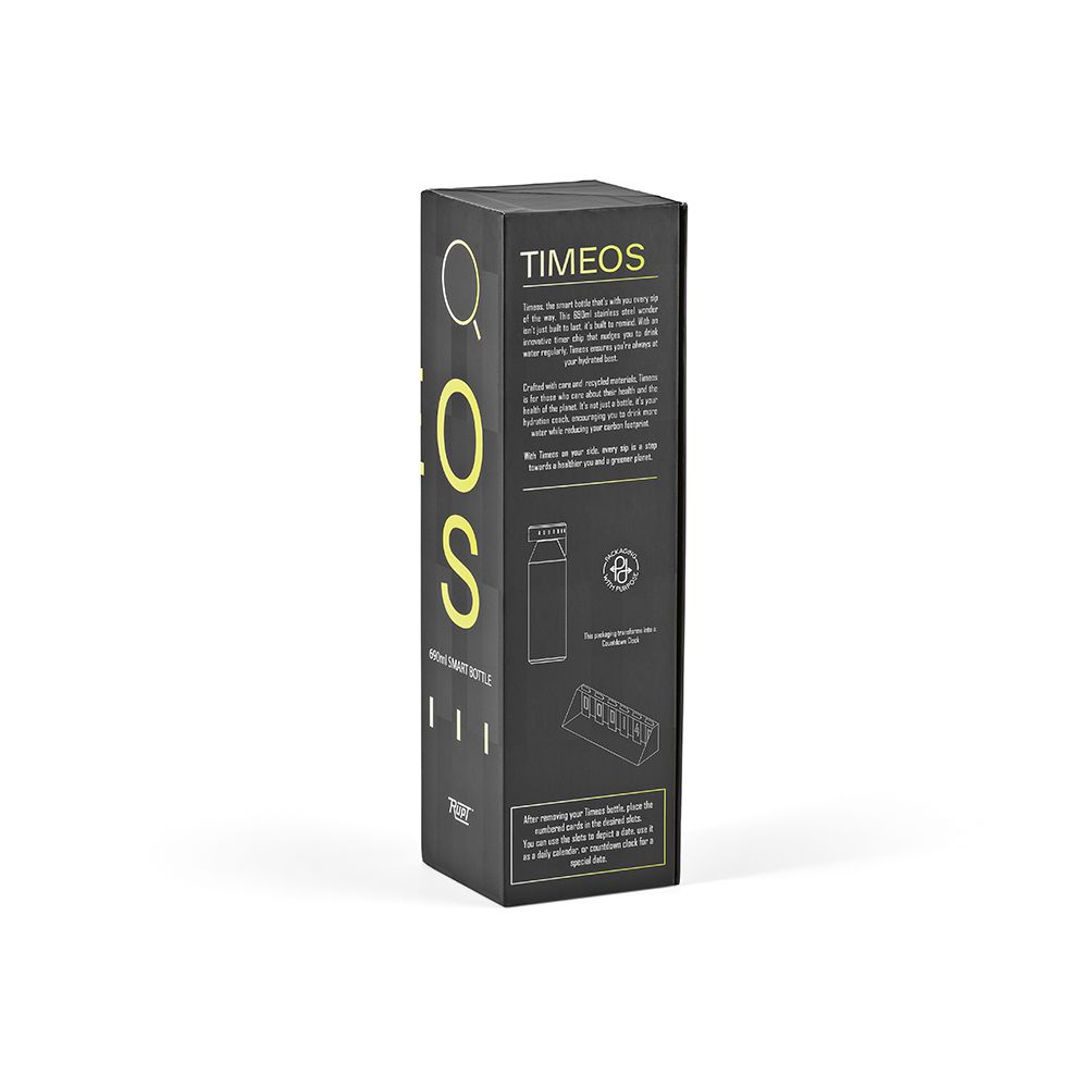 Picture of Timeos Bottle rSS 690ml. Double wall and Leakproof. LED reminder