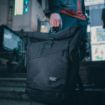 Picture of Coloma Backpack 28L rPET. Roll top closure. Fits 17" laptop