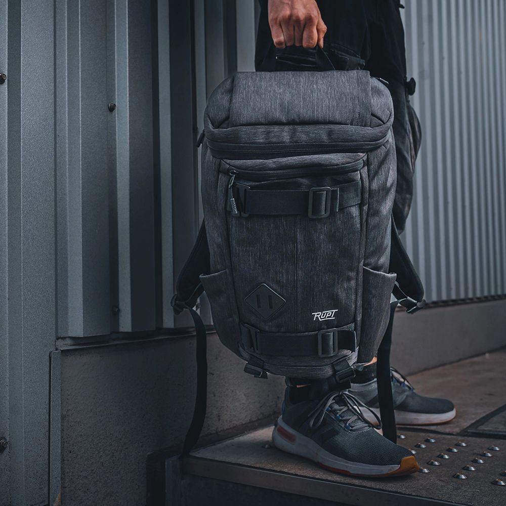 Picture of Paso Backpack 20L in rPET. Bottom loops. Fits 17" Laptop