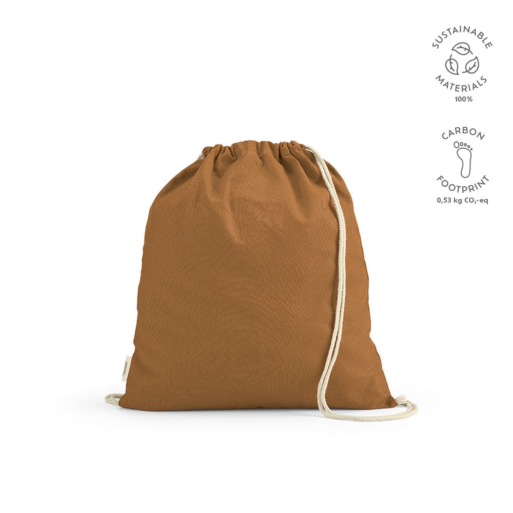 Picture of Lhotse Drawstring Bag rCotton 140gsm. rCotton Rope Straps