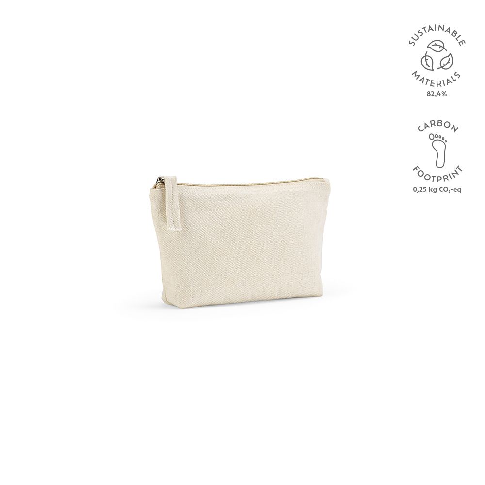 Picture of Cairo S. Toiletry Bag 1.1L 320 gsm rCotton with zipper