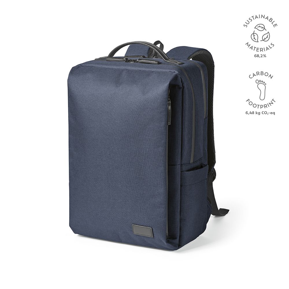 Picture of Oslo Backpack 20L rPET. Waterproof zippers. Fits 17" laptop