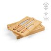 Picture of Brancusi Board Bamboo with Kitchen Knives
