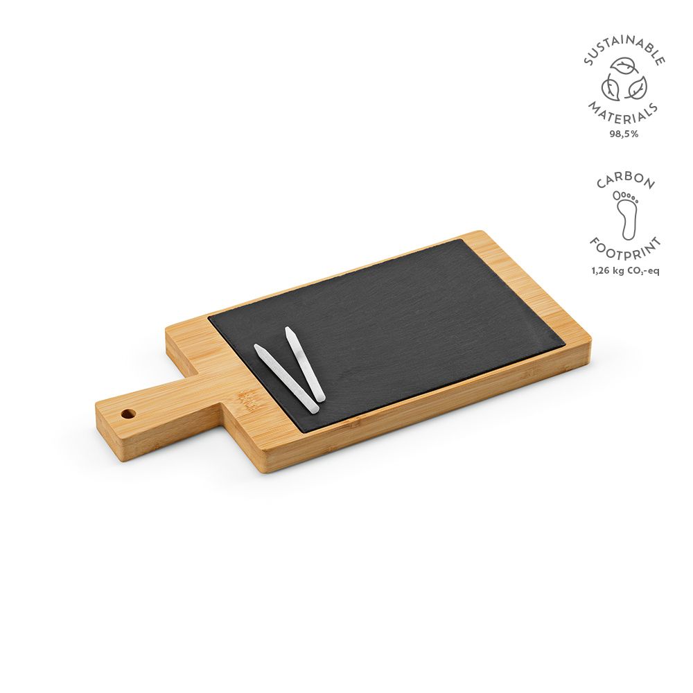 Picture of Claudel Board Slate and Bamboo with Handle and Chalk