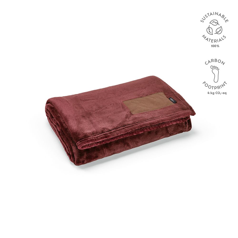 Picture of Van Eyck Blanket rPET 240gsm. Customisable Patch