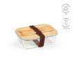 Picture of Van Gogh 1000 Lunchbox Borosilicate Glass and Bamboo 1090ml