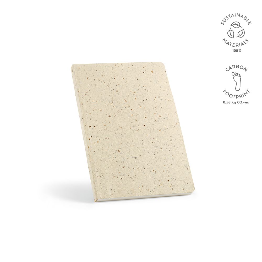 Picture of Chaucer A5 Notebook Beer Waste cover. 80gsm recycled 196 pages