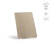 Picture of Poe A5 Notebook Flax cover. 80gsm recycled 196 pages