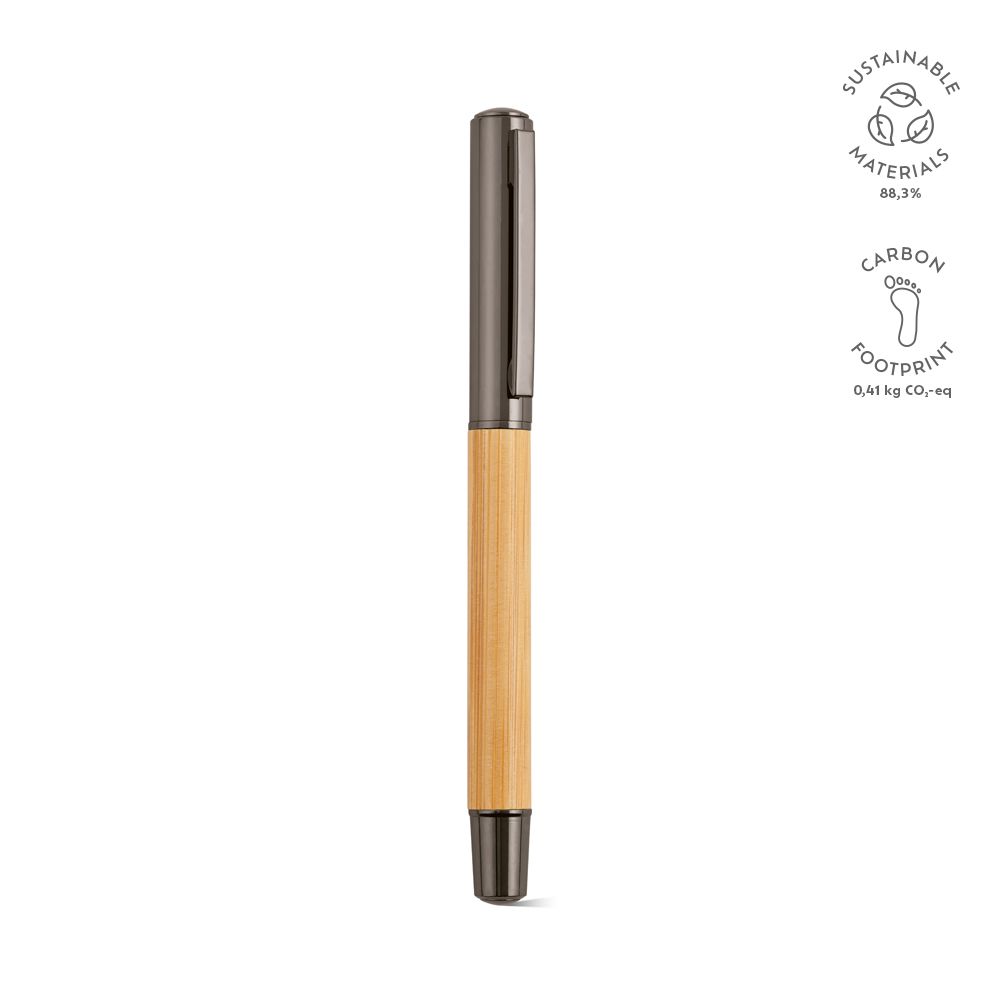 Picture of Aeschylus Pen Bamboo and rSS. Blue 2km Dokumental® ink