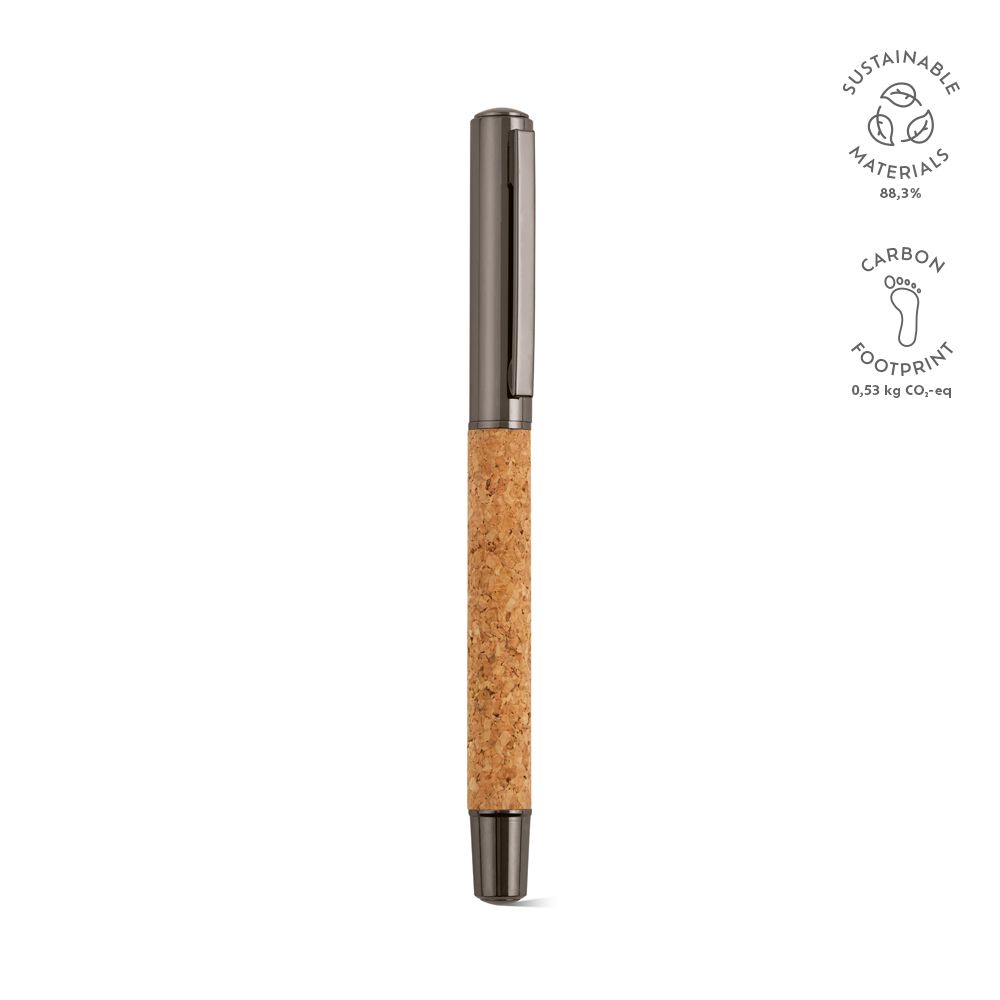 Picture of Faulkner Pen Cork and rSS. Blue 2km Dokumental® ink