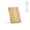 Picture of Dante A5 Notebook Bamboo cover. 70gsm Recycled 196 pages