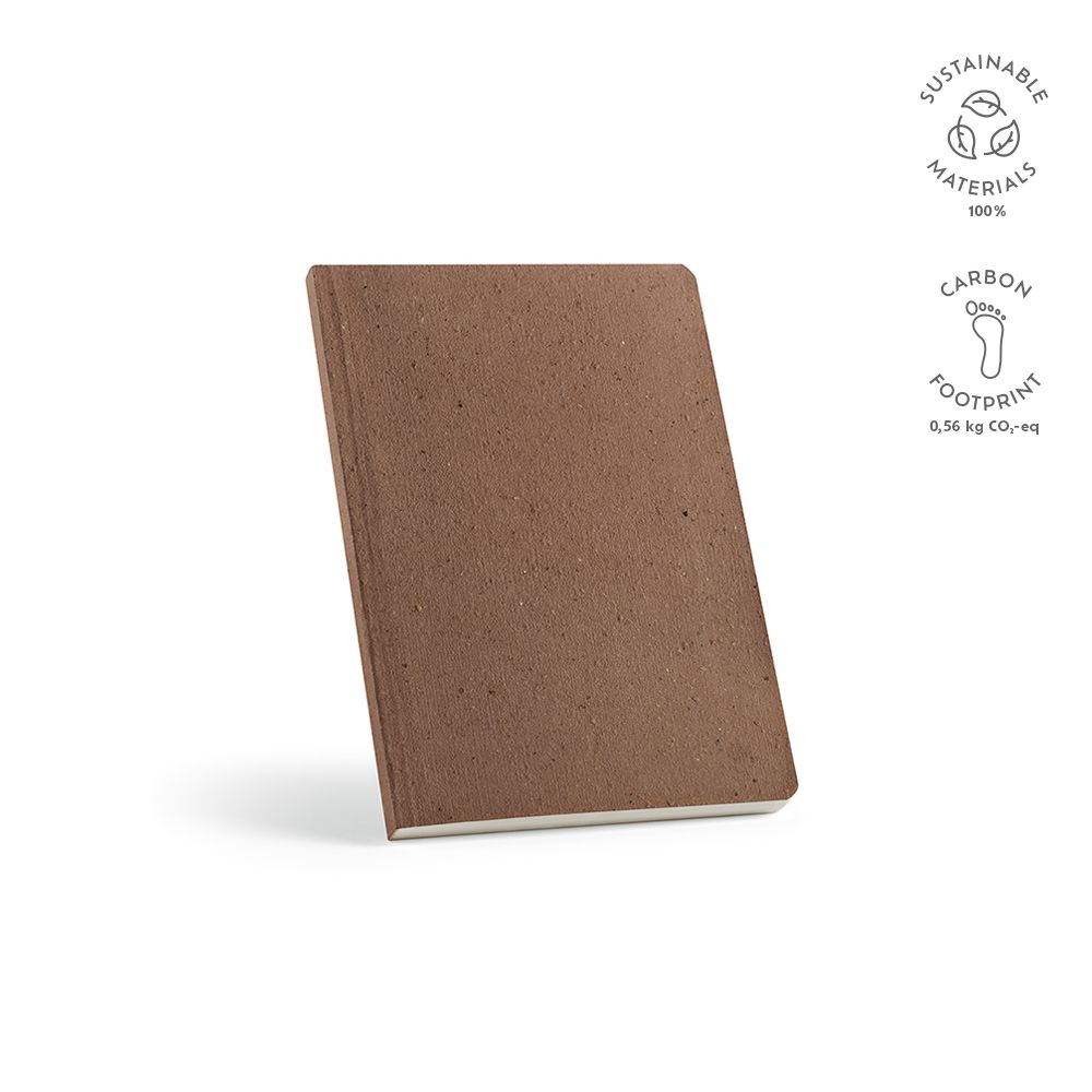 Picture of Doyle A5 Notebook Coffee Waste cover. 80gsm recycled 196 pages