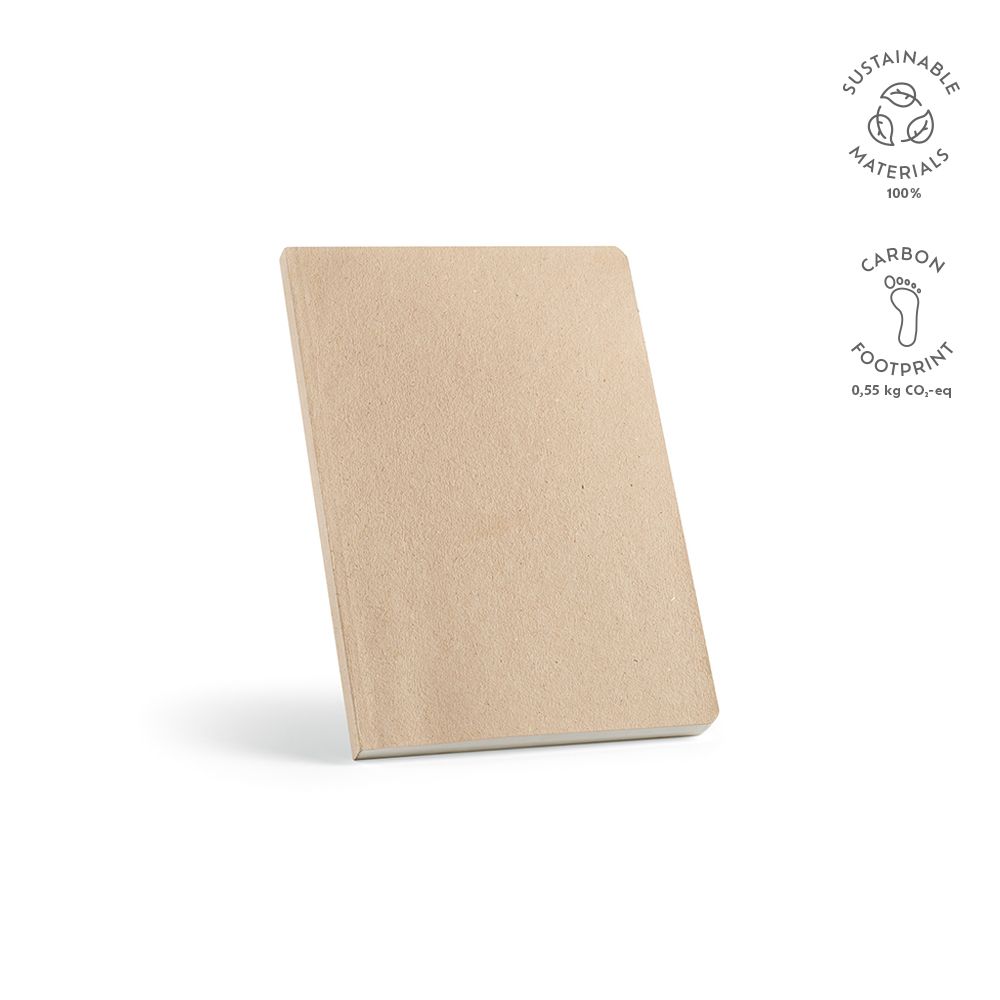 Picture of Joyce A5 Notebook Banana cover. 80gsm recycled 196 pages