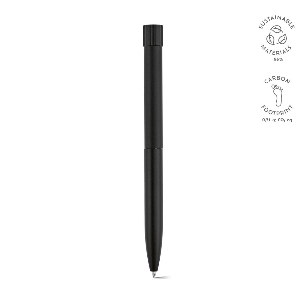 Picture of Borges Pen rAluminium. Black 1km Dokumental® ink