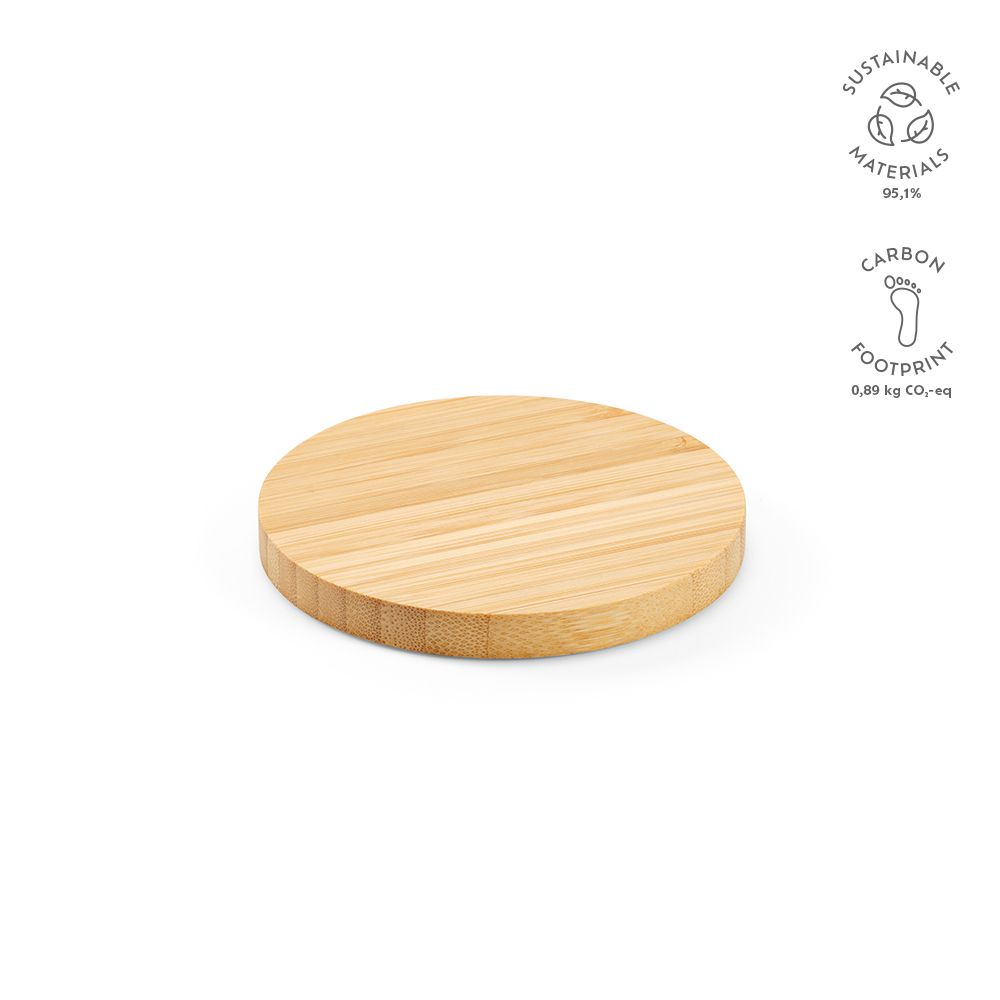 Picture of Kepler Wireless Charger Bamboo 15W. USB-C Port