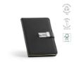 Picture of Melville A5 Notebook rPET. Metal lock and 70gsm FSC 192 pages