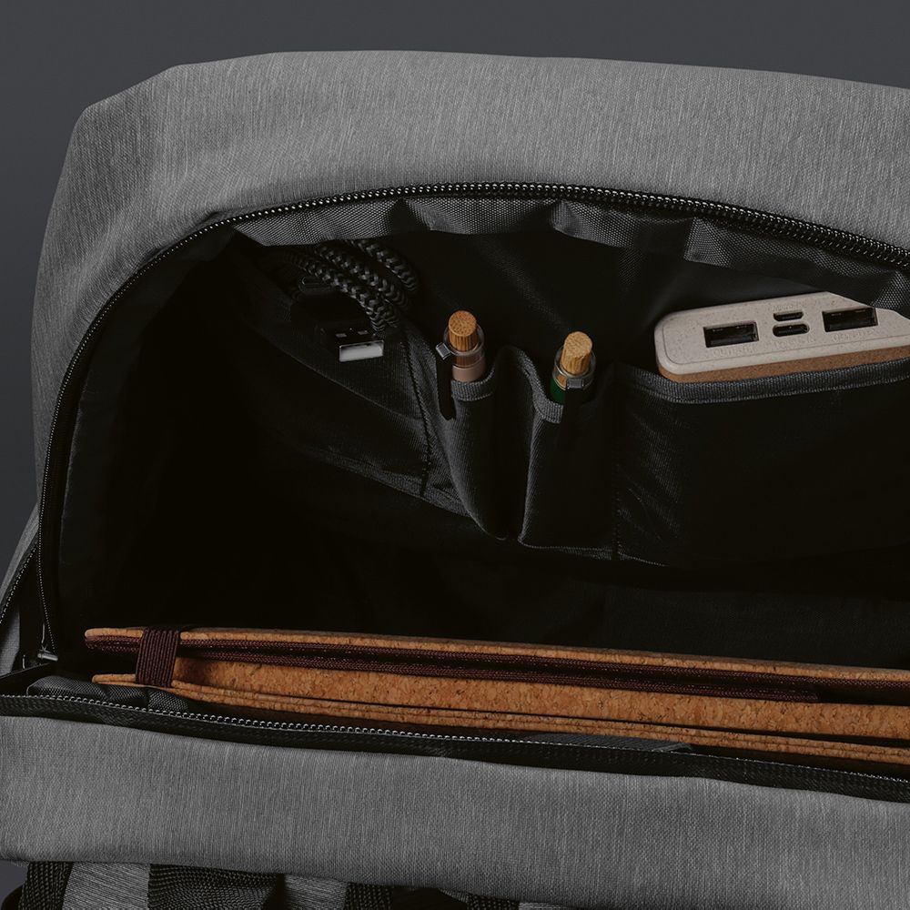 Picture of Madrid Backpack 22L rNylon and rPET. Fits 17" laptop