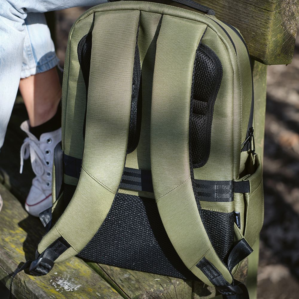 Picture of New York Backpack 20L rNylon and rPET. Fits 17" Laptop