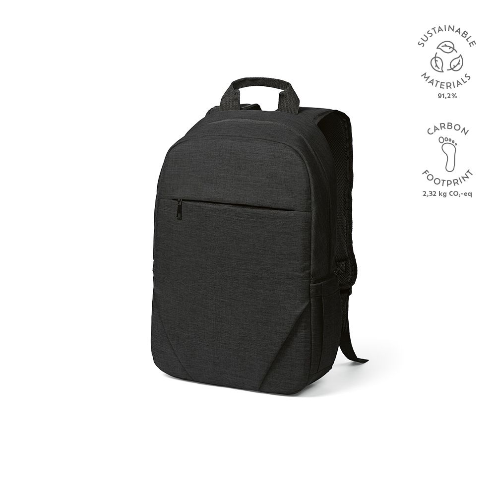 Picture of Vilnius Backpack 18L rPET. Front pocket. Fits 17" Laptop